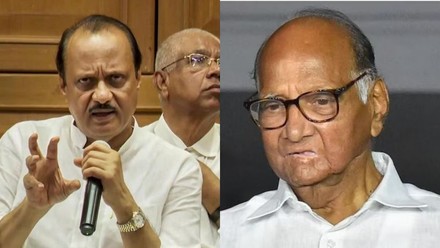 ajit pawar vs sharad pawar ncp tussle in pune meeting maharashtra politics  supriya sule | Jansatta