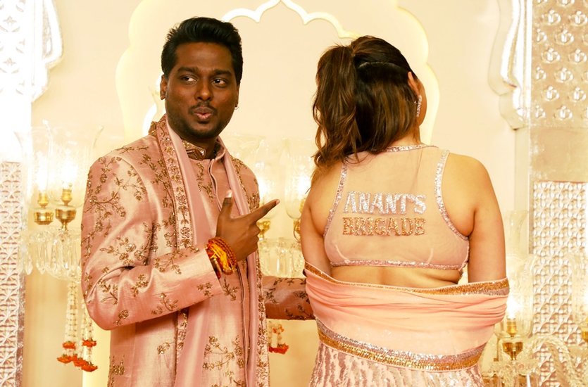 Attlee Kumar with Wife