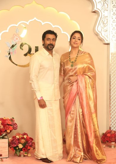 South Actor Suriya And Jyothika
