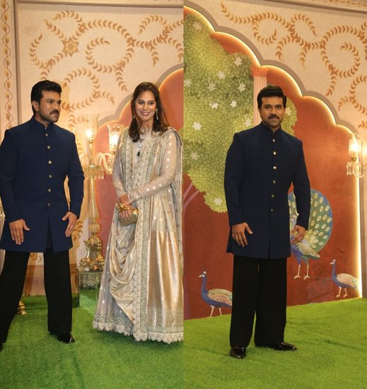 Ram Charan With Upasana Konidela