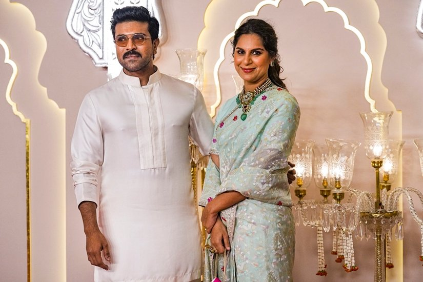 Ram Charan With Upasana Konidela