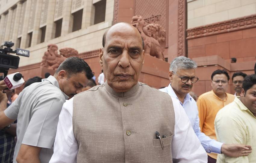 Rajnath Singh in Anant-Radhika Wedding