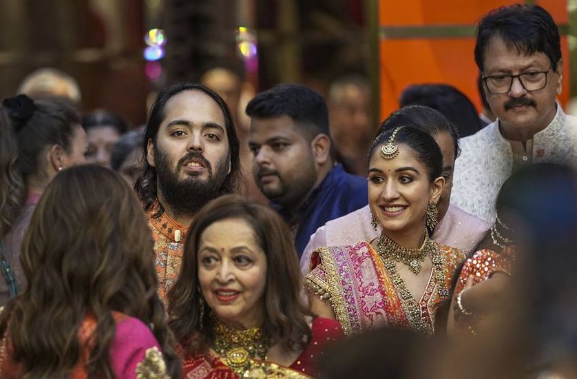 Anant Ambani and Radhika Merchant Anant Ambani and Radhika Merchant