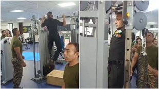 Army Major, Viral Video, Viral News, Pull ups