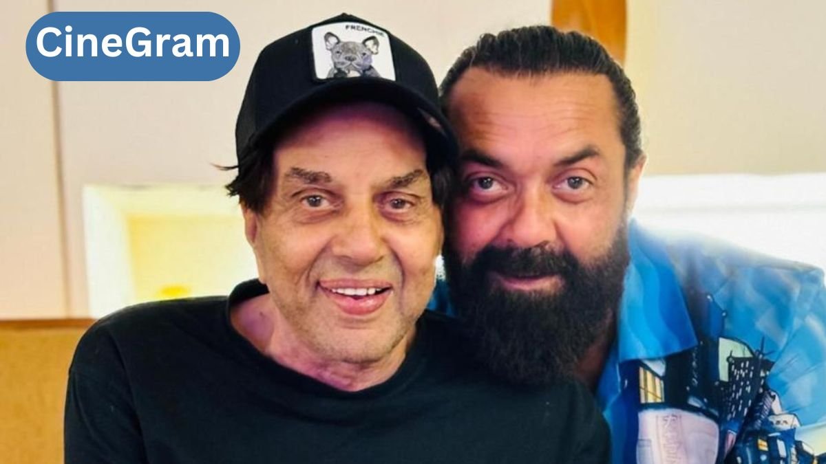 CineGram, Bobby deol with dharmendra