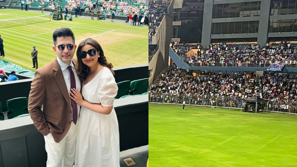 Bollywood Actress Parineeti Chopra, AAP MP Raghav Chadha, Actor KRK
