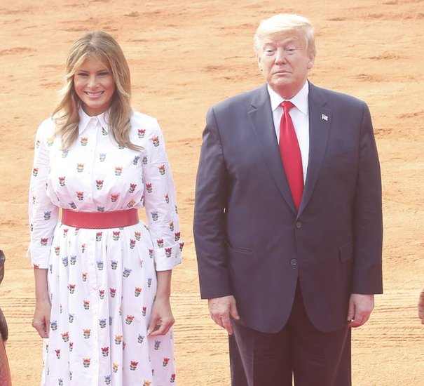 Donald Trump and melania  love story