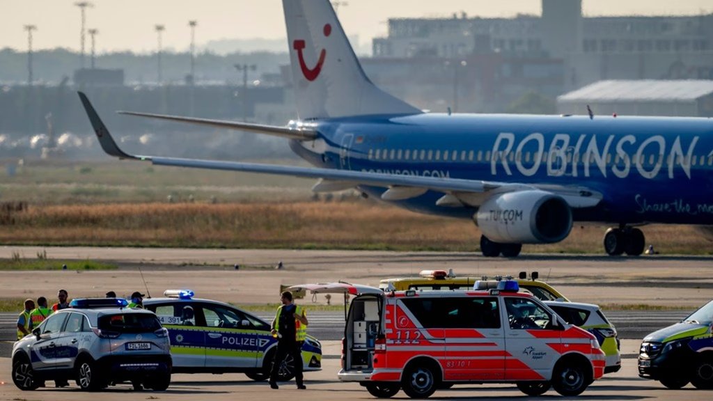 Environmental Workers, Airport, Protest, Germany
