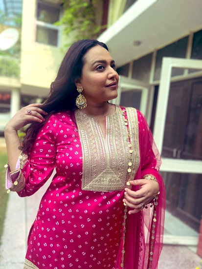 Swara Bhasker heels after 1.5 years