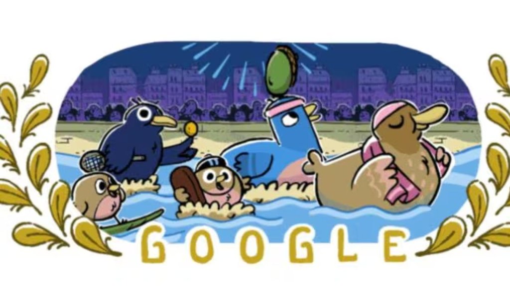 Google, Google Doodle, Paris Olympics
