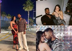 Hardik Pandya and Natasa Stankovic