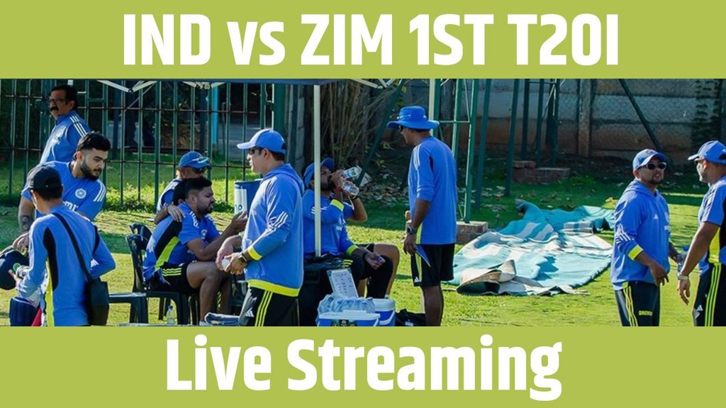 IND vs ZIM 1st T20I Live Score Streaming, India vs Zimbabwe, Cricket News