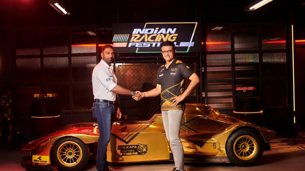Indian Racing Festival, Sourav Ganguly, Kolkata Royal Tigers Racing