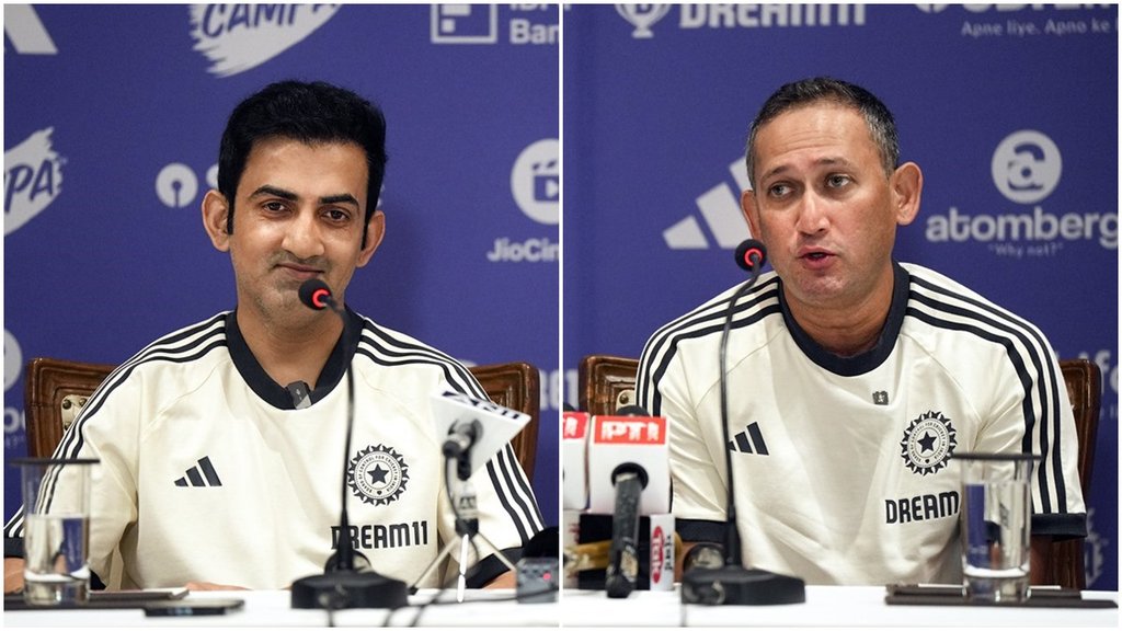 BCCI press conference, Indian cricket team head coach Gautam Gambhir, chief selector Ajit Agarkar, press conference, Mumbai