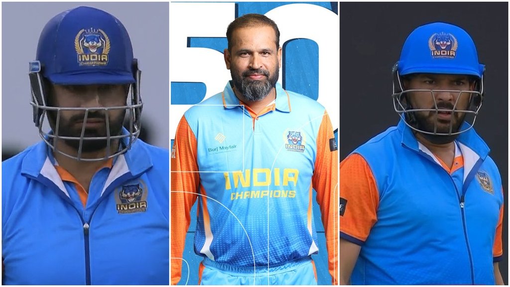 Irfan Pathan, Yuvraj Singh, Yusuf Pathan, World Champions Of Legends, IND vs AUS