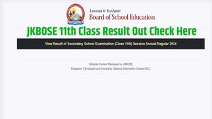 JKBOSE Result out, JKBOSE 11th Result Declared, Jammu Kashmir Result out