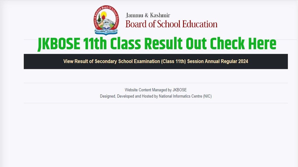 JKBOSE Result out, JKBOSE 11th Result Declared, Jammu Kashmir Result out