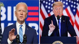Joe Biden, Donald Trump