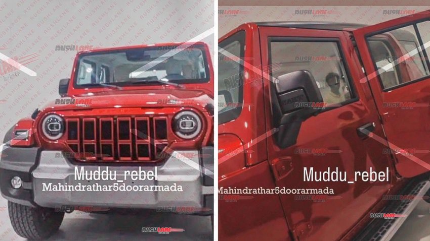 Mahindra Thar 5 door Thar Armada (फोटो- RUSHLANE)