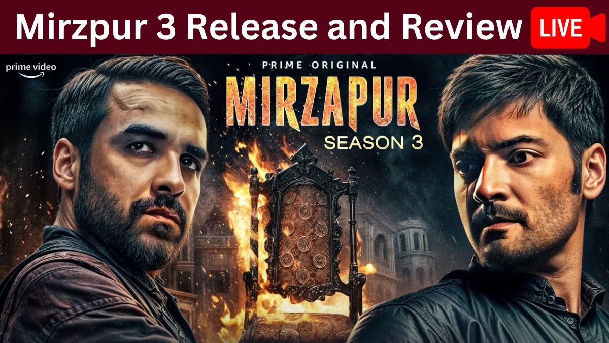 Mirzapur Season 3 Review Live Update