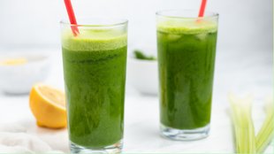 what is green juice in hindi