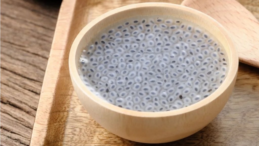 curd with sabja seeds benefits