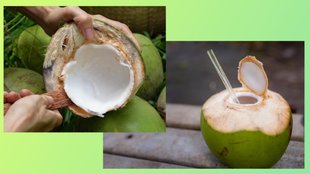 how to identify coconut water with malai