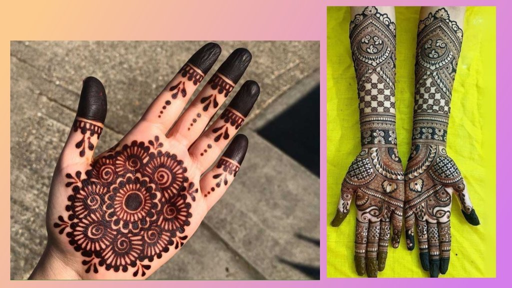 indian and arabic mehndi