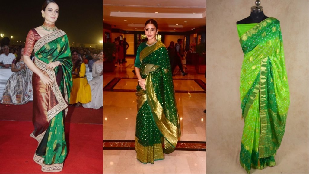 Sawan saree look 2024