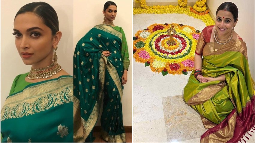 Sawan 2024 saree look