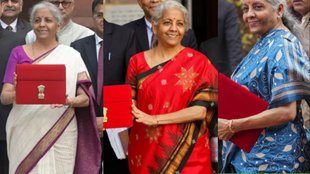 budget 2024 nirmala sitharaman saree