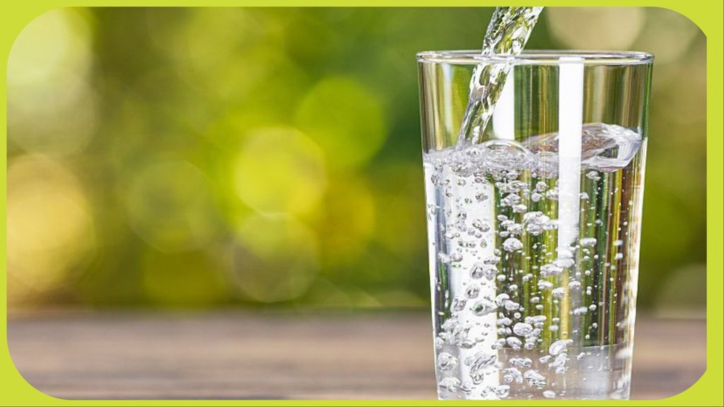 glass of water before dinner