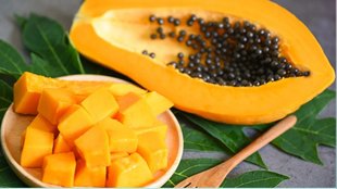papaya empty stomach for clear skin