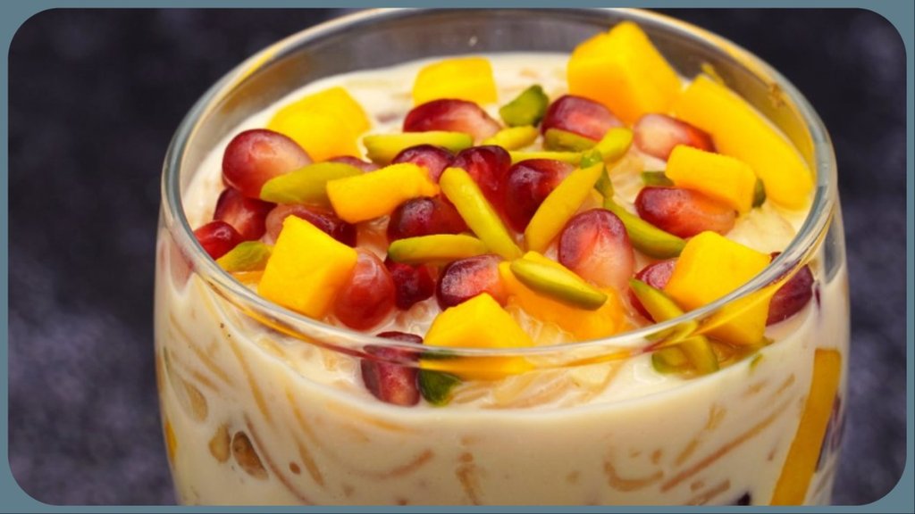 weekend special sewai fruit custard recipe