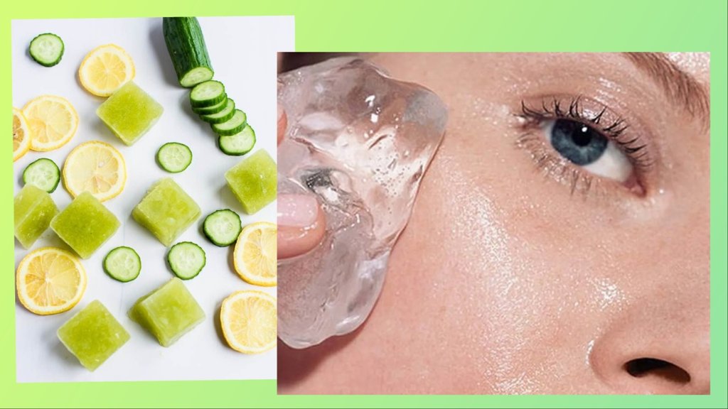 cucumber ice cubes for face whitening