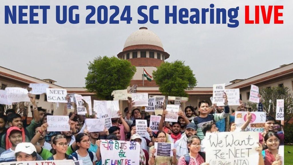 NEET UG 2024, NEET UG 2024 Controversy, NEET UG 2024 Supreme Court, NEET UG 2024 Latest Update, NEET UG 2024 Supreme Court Live, NEET UG 2024 Latest Update
