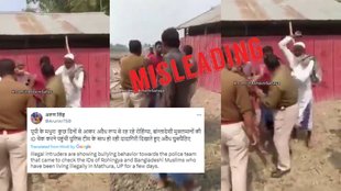 Video from Assam falsely hared as that from Mathura