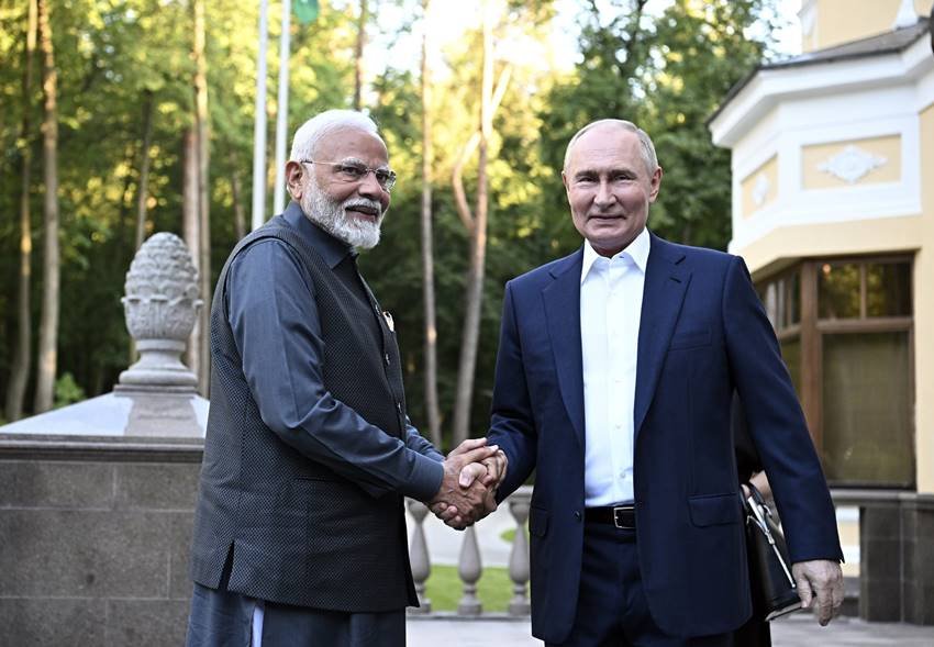 PM Modi in Russia