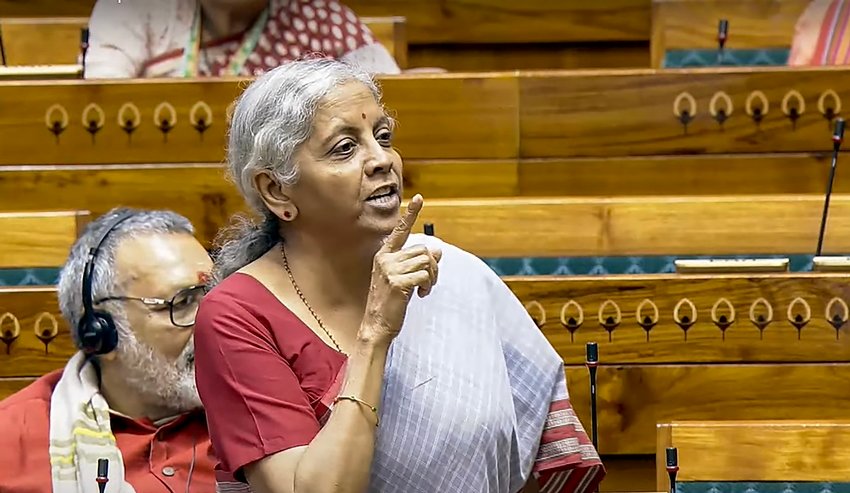 Nirmala Sitharaman record-breaking budget presentation