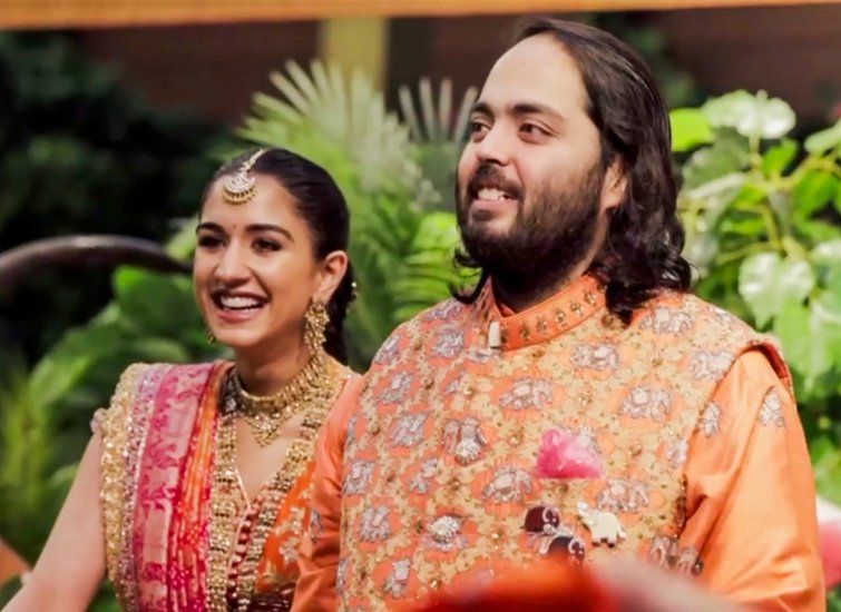 Anant ambani radhika merchant wedding,