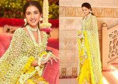 Radhika Merchant Floral Jaal Dupatta