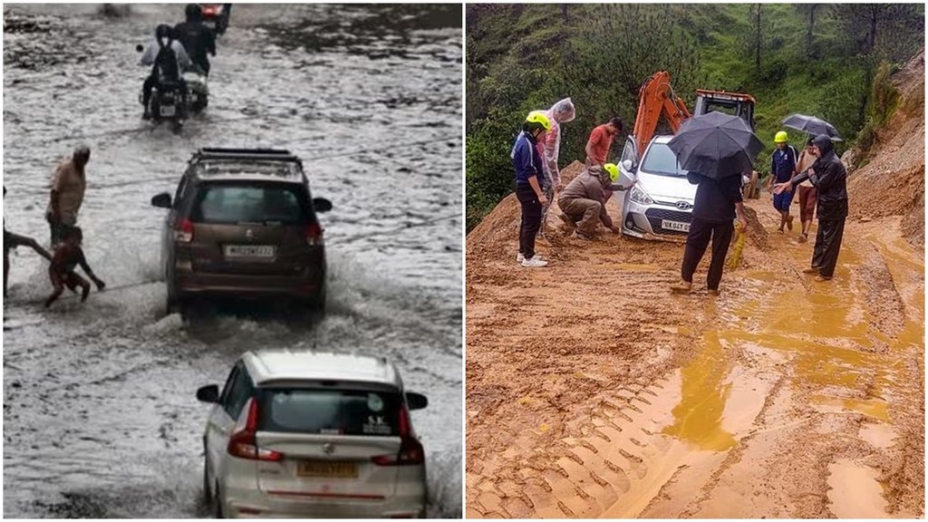 Mumbai and Uttarakhand Rain