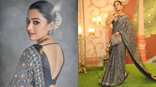 Rashmika Mandanna Pushpa style entry