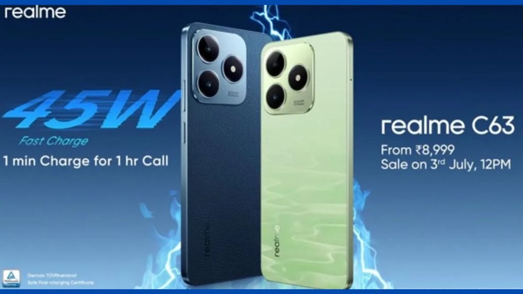 Realme C63, Realme C63 Price, Realme C63 Launched