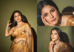 Shehnaaz Kaur Gill, Shehnaaz Gill traditional look