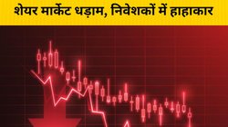 Share Market Crash: ताश के पत्तों की तरह ढह गया शेयर बाजार, Sensex और Nifty दोनों लुढ़के, निवेशकों में हाहाकार