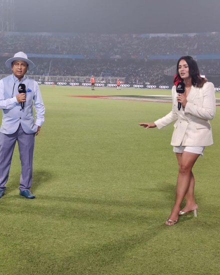 Mayanti Langer sports anchor