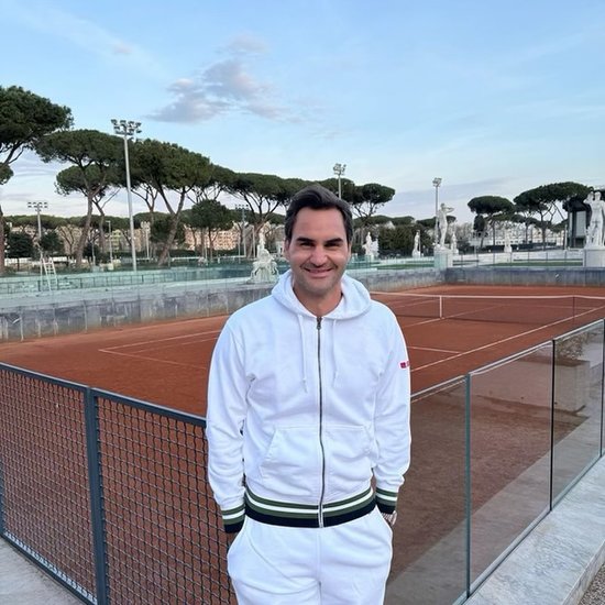 Tennis legend Roger Federer