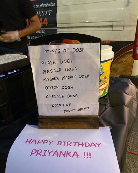 Priyanka Chopra shooting during birthday