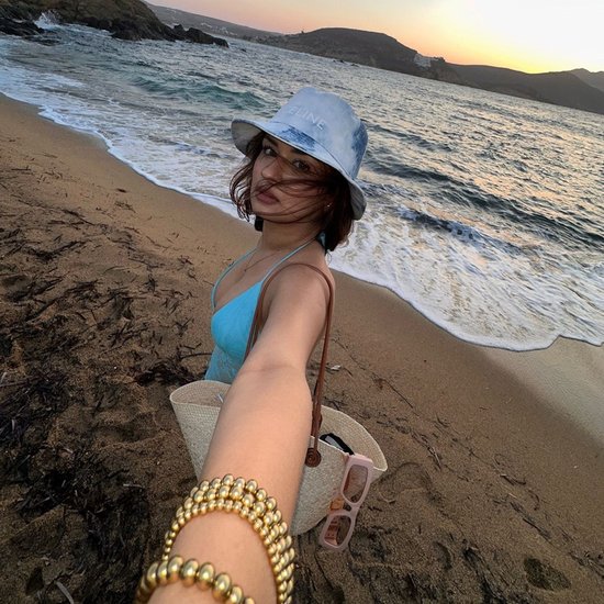 Avneet Kaur Greece beach